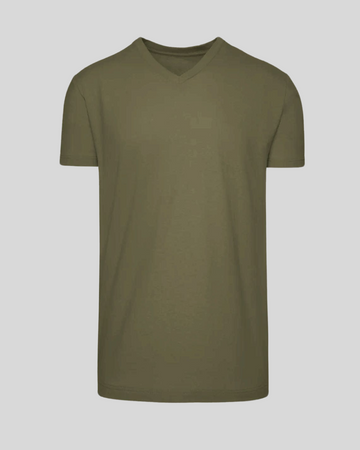 Camiseta Cuello V Militar