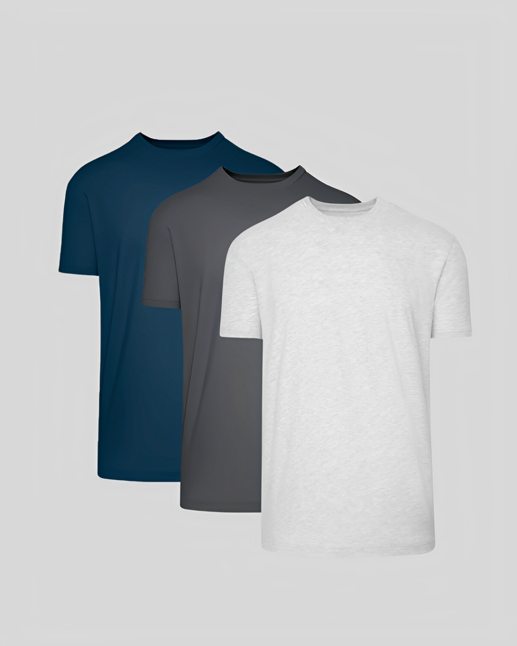 Paquete de 3 Camisetas Cuello Redondo Básicas