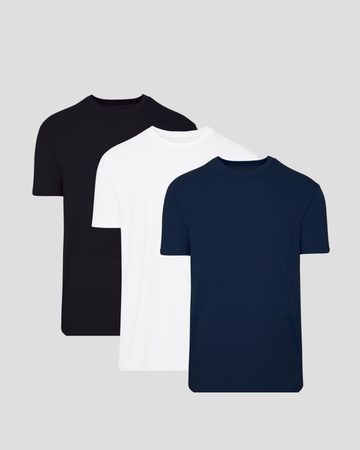 Paquete Clásico de 3 Camisetas